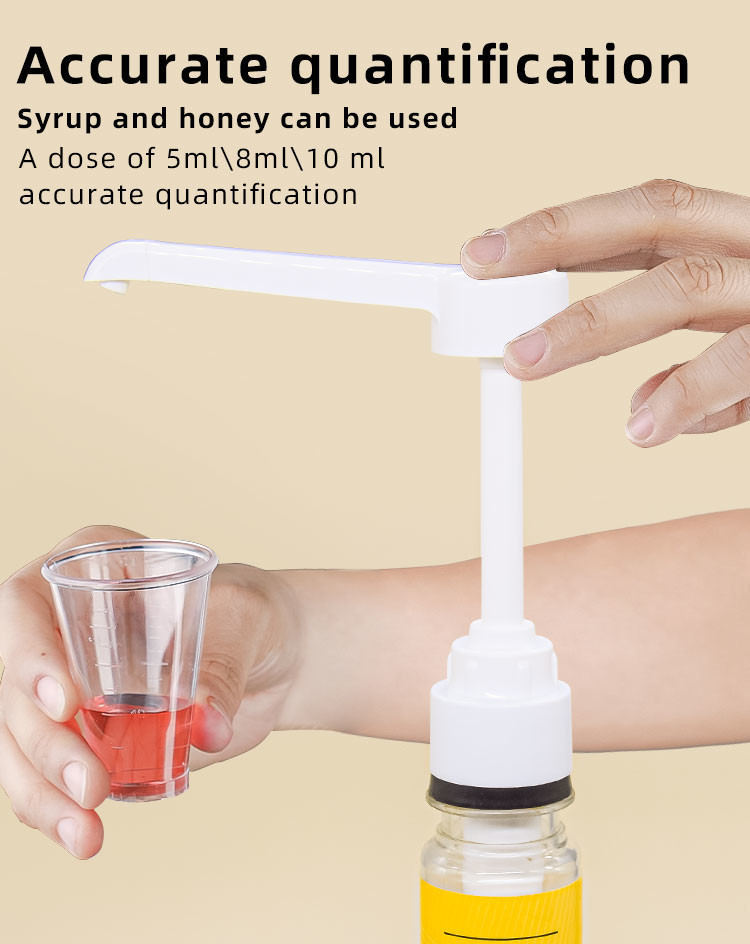 UKS10 28 - 410 MD Head Syrup Dispenser Pump For McDonalds KFC Restaurant