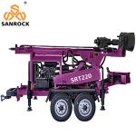 Trailer Mounted Water Well Drill Rig Hydraulic Bore Hole Deep Well Drilling