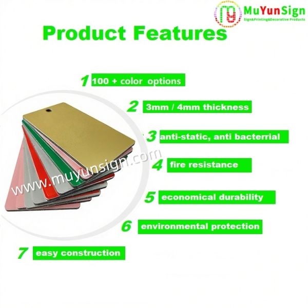 Fire Resistance Aluminum Composite Panel 3/4Mm For Modern Facade Systems