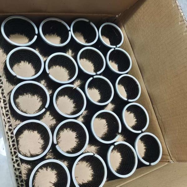 Customized Industrial Disc Brush Seal Black Nylon Cup Shape Ring Strip Brush