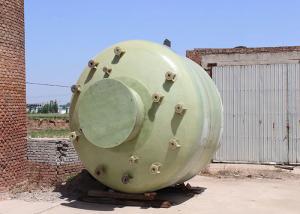 Wholesale Industrial Frp Chemical Septic Tank Cylindrical Alkali Cross Wound from china suppliers