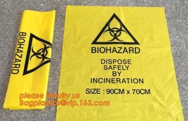 Biohazard Treatment Bags, Sterilized Bags, Disposal Bags, Waste Sacks, Hazardous
