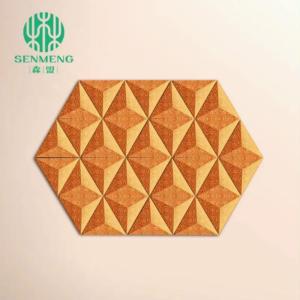 Wholesale Natural Cork Wall Tiles Premium Quality Heat Insulation Cork wall Panels from china suppliers