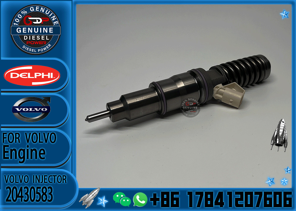High Quality New Diesel Fuel Injector 20430583 fuel injector BEBE4C00001 BEBE4C00101 For VOLVO FH12 FM12 NH12