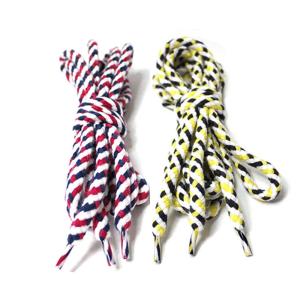 Wholesale Personalized Shoe Laces 7mm Shoe Strings Round Sustainable Colored from china suppliers