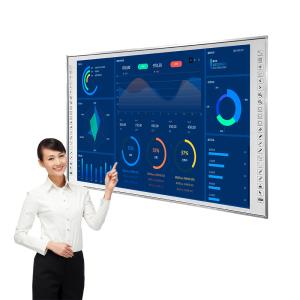 Wholesale School 82&quot; Aluminium Alloy Frame Smart Interactive Whiteboard Finger Writing from china suppliers