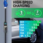 Electric Vehicle Home Portable Electric Car Chargers Evse Level 2 16A 32A AC
