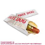 Foil Hot Dog Wrapper, Insulated Grease Resistant Hot Bag Sleeves, Foil Paper Hot