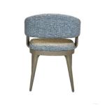 Solid Wood Fabric Hotel Dining Chair for Restaurant Banquet Party