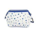 Women PU Leather Travel Makeup Bag With Handle
