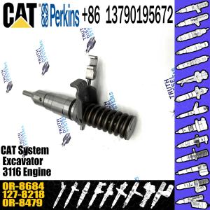Wholesale Diesel Fuel Injector 127-8218 1278218 0R-8684 0R8684 for CAT 3116 3126 Engine Excavator from china suppliers