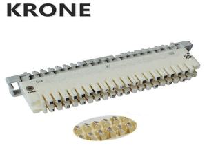 Wholesale Grey Base 10 Pair Krone Module LSA - Profile Disconnection Or Connection from china suppliers