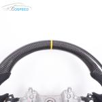 Toray Carbon Fiber Twill Toyota Leather Sports Steering Wheel 350mm Custom Color