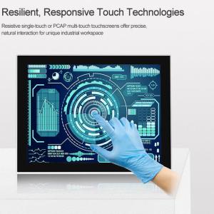 Wholesale Anti Corrosion 15&quot; Fanless Industrial Panel Pc , SS304 Touch Panel Computer from china suppliers