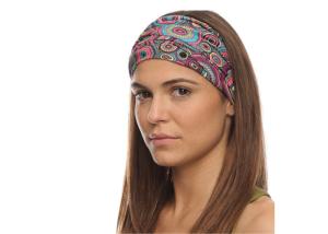 Wholesale White Black Skull Pattern Tube Mask Bandana , Tube Scarf Head Wrap For Motorbike / Trekking from china suppliers