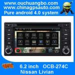 Ouchuangbo Car Radio 3G Wifi SWC DVD Android 4.0 for Nissan Livian Auto