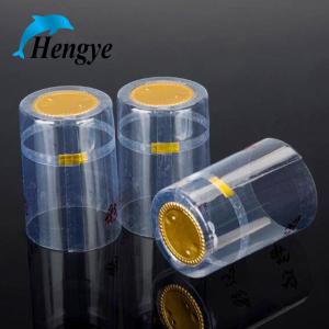 Wholesale Professional PVC Wine Bottle Shrink Caps With Tear Strip Environment Protection from china suppliers