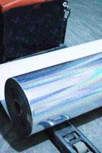 Wholesale Acrylic Glue Clear Holographic Film , Waterproof Holographic Film Paper from china suppliers