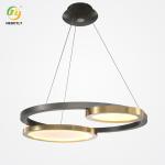 2 Ring Led Restaurant Modern Pendant Light Nordic Fashion Bedroom AC85V
