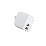 Foldable Prong 5V 2.4A Dual USB Flip Charger 617059 TBC