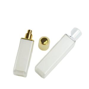 Wholesale Design Luxury Square Bottle Acrylic Lotion Bottle for Cosmetic 30ml 50ml 80ml 100ml from china suppliers