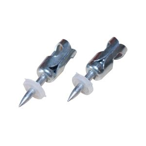 Wholesale TB SHOOTING NAILS WITH 12MM PLASTIC WASHER STEEL NAILS DRIVE PINS from china suppliers