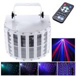 DJ Led 2*10W 4-in-1 Disco Special Effects Lights Bar butterfly Mini LED Derby