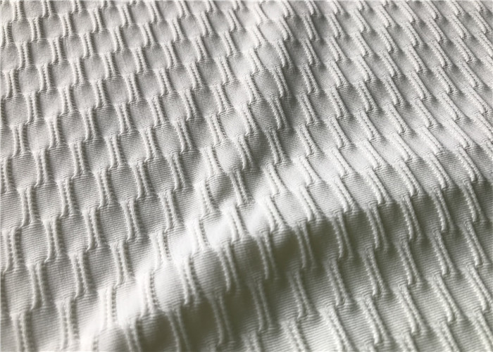 Hyosung Spandex Leggings Recycled Nylon Fabric Wefting Knit Process