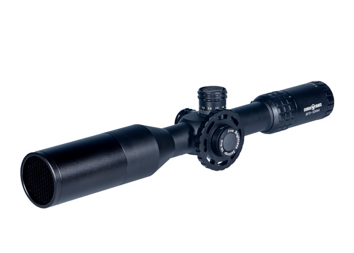 External Turret Style Illuminated Reticle Scope , Military Grade Scopes SF3 - 12X44E