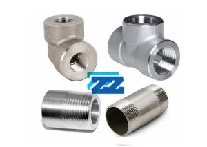 Wholesale High Pressure Threaded Pipe Fittings 3&quot; 3000LB Stainless Steel Material from china suppliers