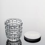 315ml Clear Storage Canister Multipurpose 11oz Small Glass Candle Cups