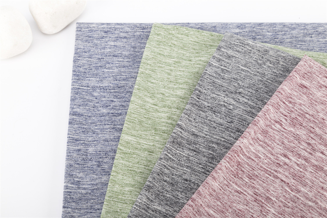Skin-Friendly And Environmentally Friendly And Healthy Striped Material Fabric For T-Shirt