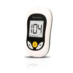 10/25 Tests Trips / Lancets Blood Glucose Meter Kit ISO13485 0.8ul Blood Volume