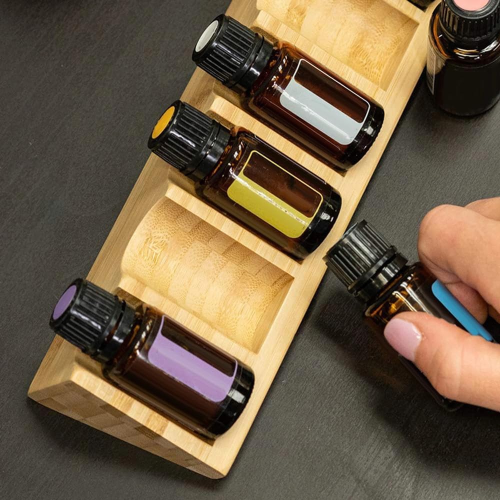 Wooden Essential Oils Storage Racks Essential Oils Perfume Storage Shelf