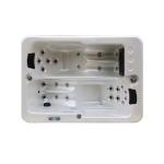 Garden Hot Tubs With 2 Lounges For Family Outdoor Massage Spa Pools Freestanding