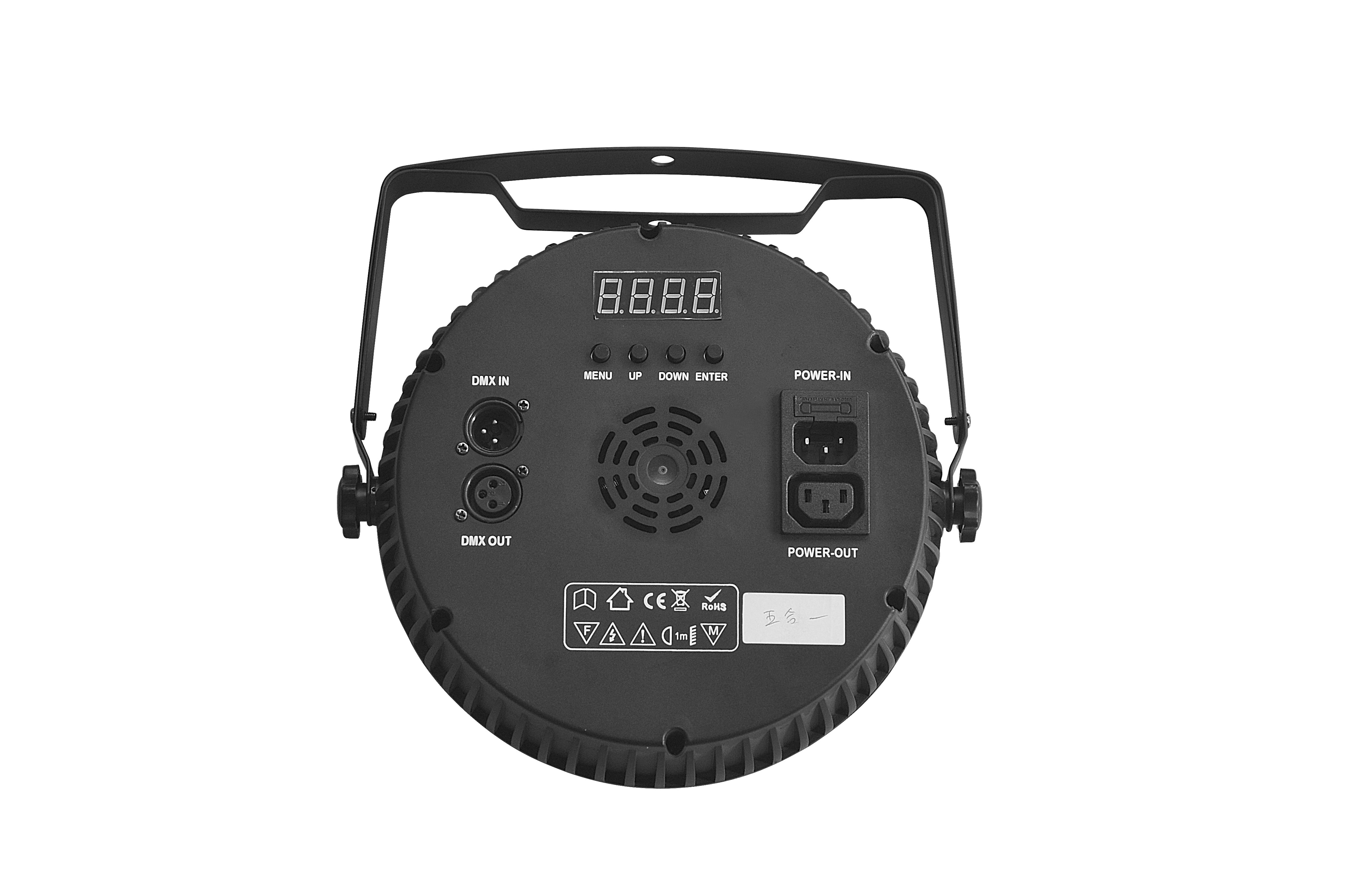 Mini 9PCS RGBWA UV 4IN1 5IN1 LED Effect 30W COB Strobe Par Stage Light