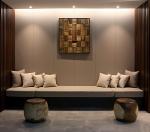 Elegant Modern Star Hotel Bedroom Furniture Sets For Apartment / Guest Room