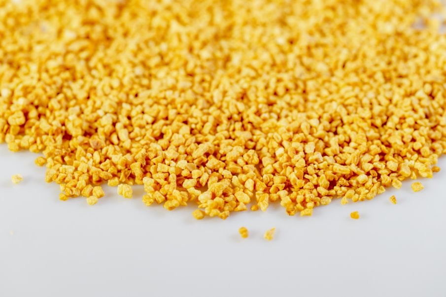 5*5mm No GMO Sterilization Fried Garlic Granules
