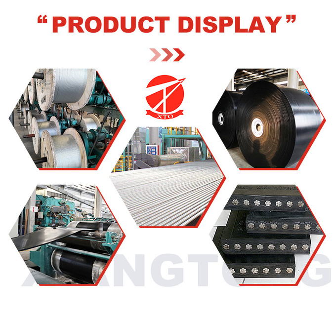 Rubber Steel Cord Acid Alkaline Chemical Resistant Conveyor Belt