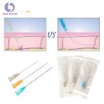 304 Stainless Steel Blunt Cannula 25g Micro Cannula Needles For Fillers