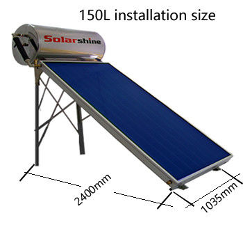 flat plate solar water heater 10