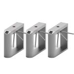 TR300 High Security Drop Arm Tripod Turnstile Outdoor 304 Stainless Steel