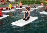 Light Grey Floating Water Yoga Mat Lightweight Sup Yoga Mat For Woman