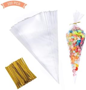 Wholesale Cellophane Cone Sweet Bags from china suppliers
