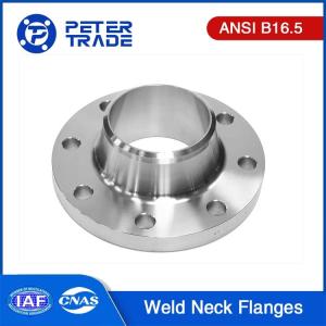 Wholesale ANSI/ASME B16.5 Carbon Steel Weld Neck Flanges Class 400LB WNRF A105 Raised Face RF FF from china suppliers
