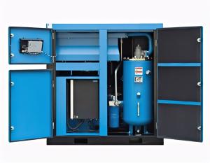 Wholesale Variable Frequency 8 Bar-10 Bar Hot Sale 22 Kw 30HP Oil Iess Silent Screw Air Compressor from china suppliers
