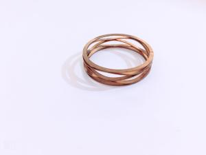 Wholesale Precision Wave Springs SUS304/316/65Mn Coil Round Section Wire 6mm - 7mm from china suppliers