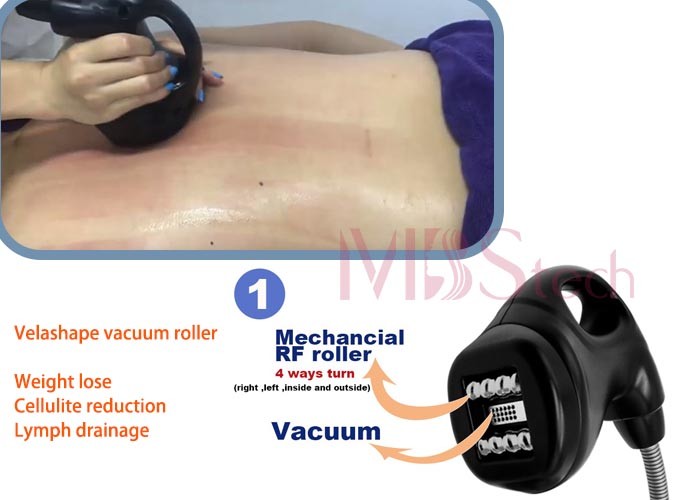 Face Lift Wrinkle Removal Vacuum Roller RF Machine