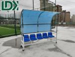 Customized Football Subs Bench Shelter Area Bench For Stadium Substitute Bench