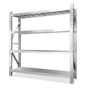 Wholesale Middle Duty Stainless Steel Shelving Racks For Restaurant Kitchen 200kg Per Layer from china suppliers